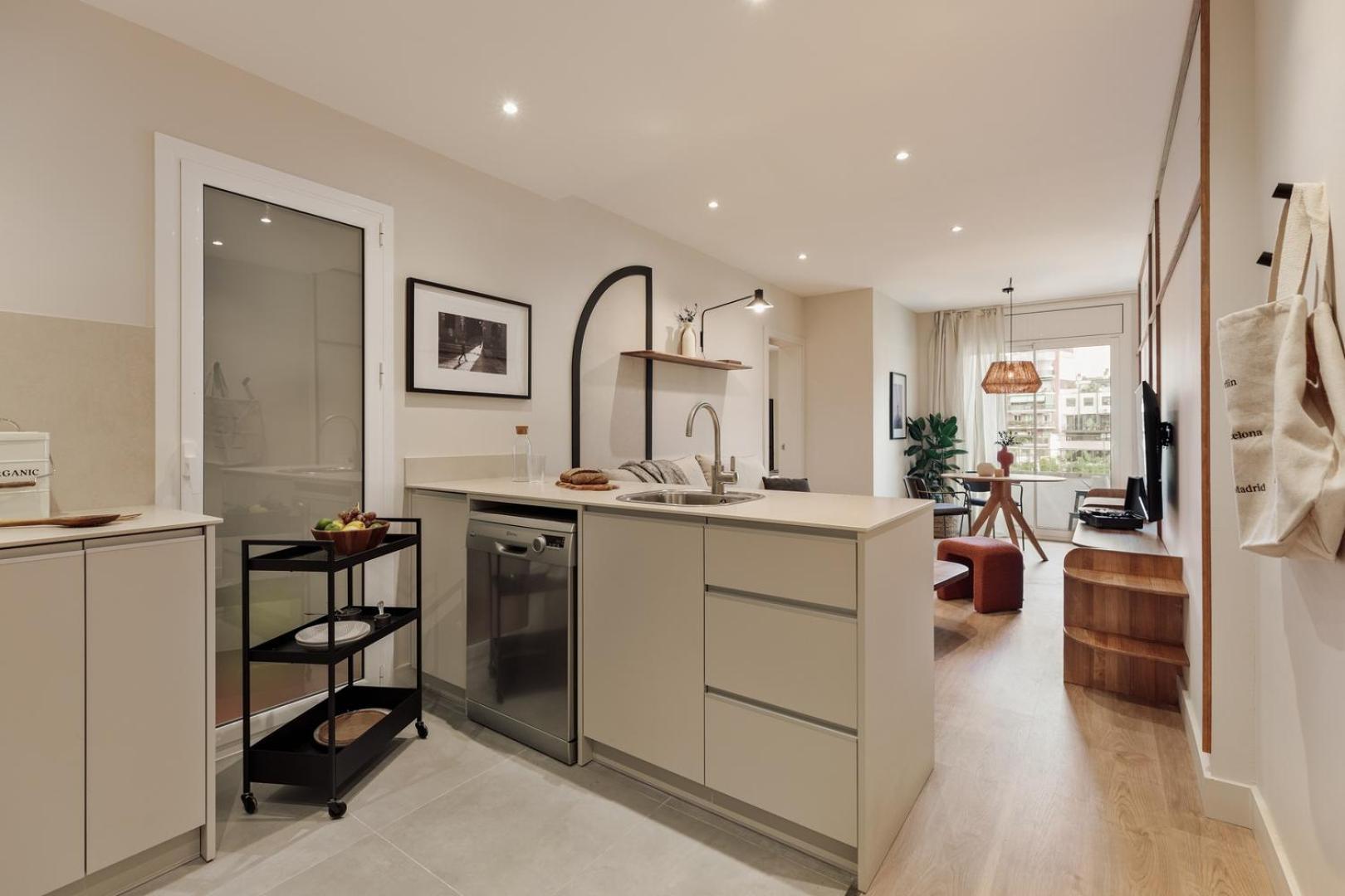Appartement Yaz - 2 Bedrooms And Balcony In El Putxet Barcelone