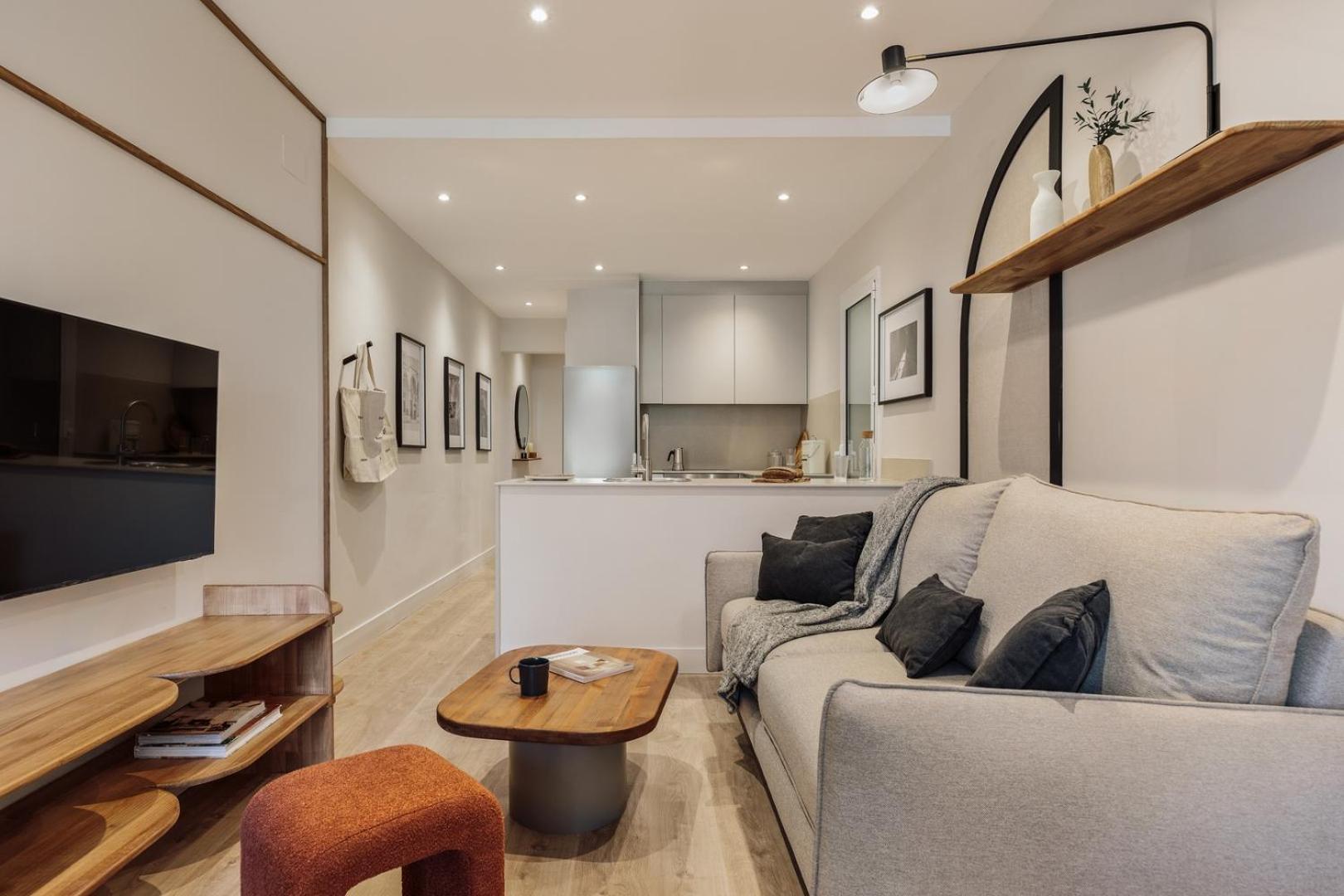 Yaz - 2 Bedrooms And Balcony In El Putxet Apartment